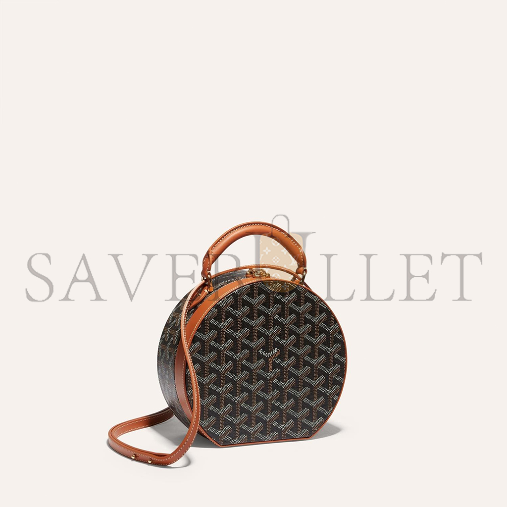 GOYARD THE ALTO HATBOX TRUNK BAG ALTOC2PMLTY01CL03O (18*16.5*7cm)